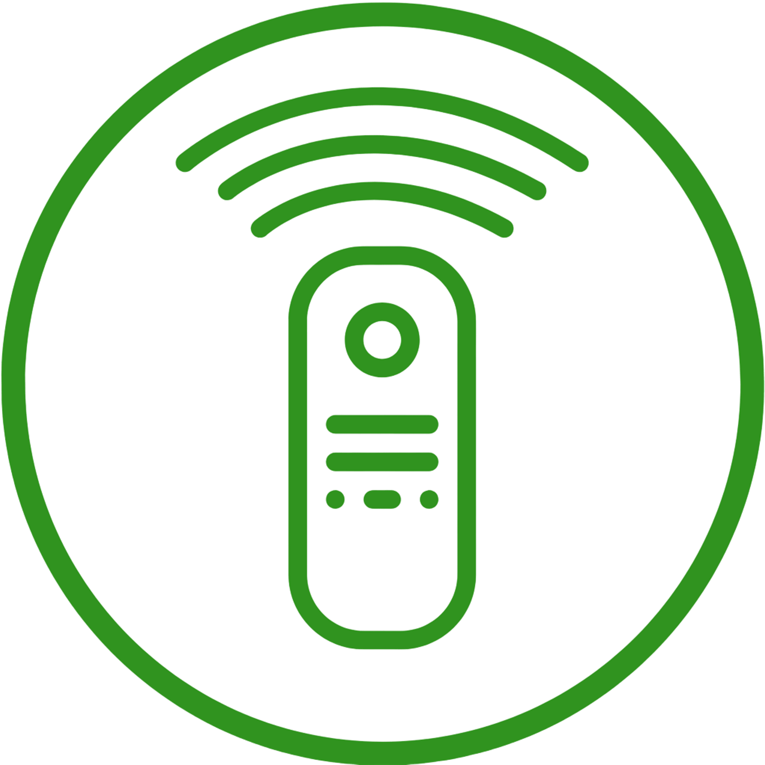 Zdalne sterowanie – ikona