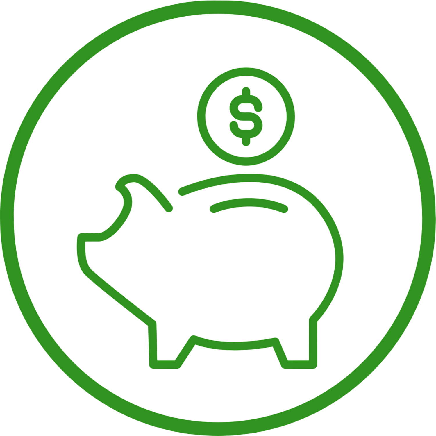 Oszczędności – ikona