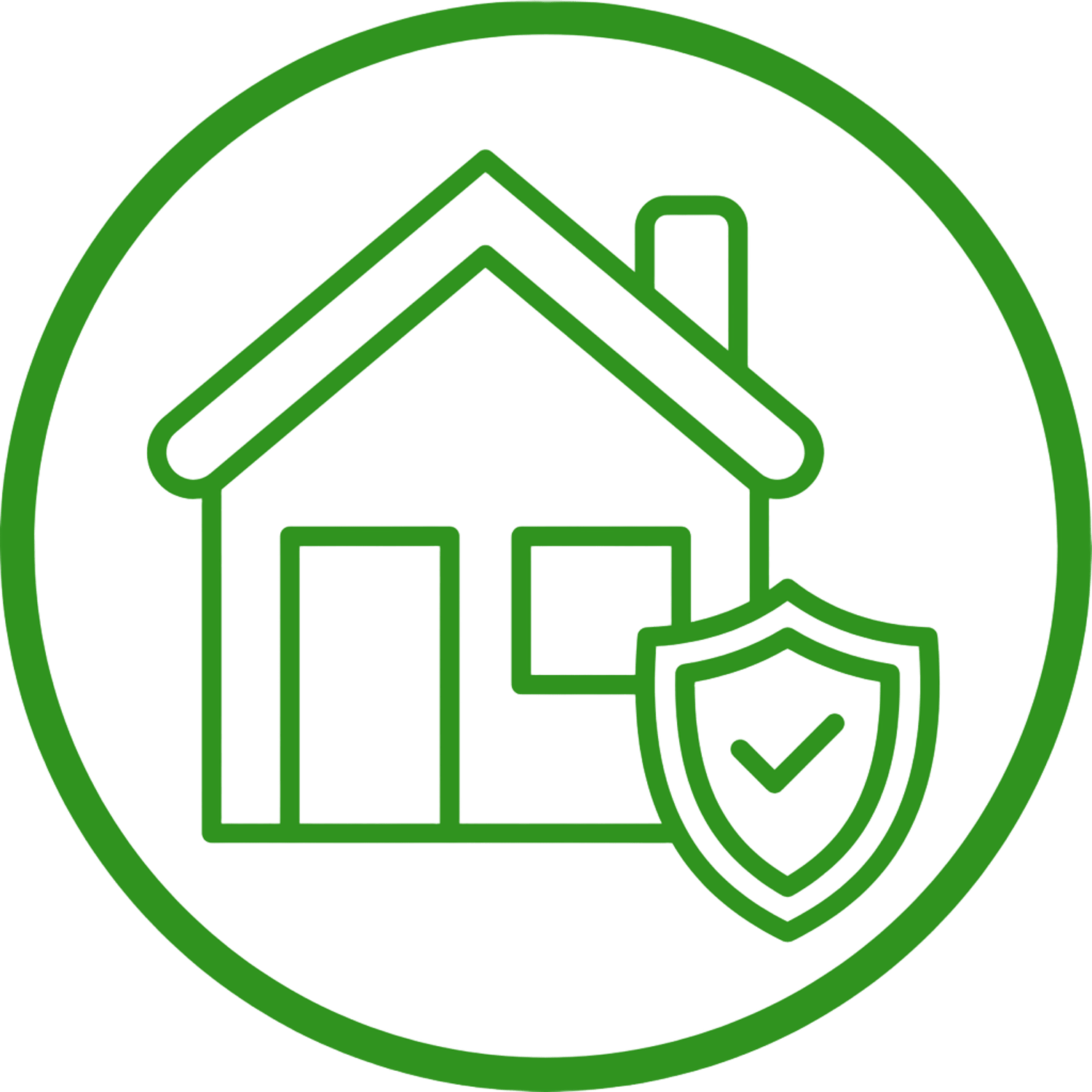 Bezpieczeństwo – ikona